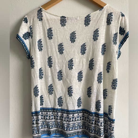 Calypso lightweight patterned tee shirt. - Picture 3 of 5